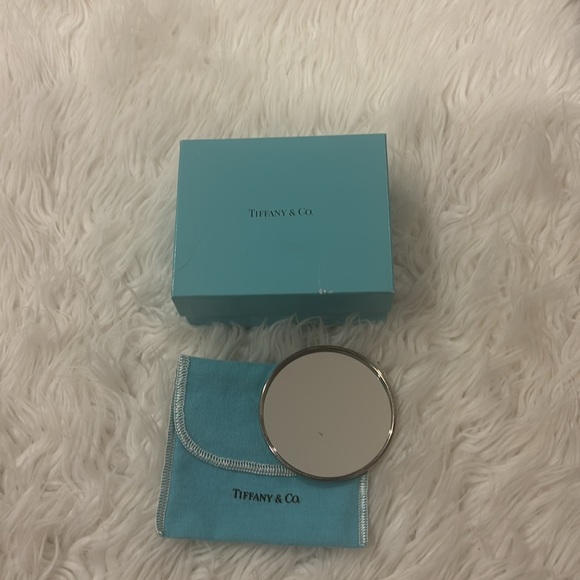 VINTAGE TIFFANY BOW PURSE MIRROR - Picture 2 of 3